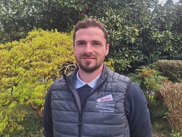 Jeunes agriculteurs : Hugo Davy réélu à la présidence des JA Pays de la Loire
